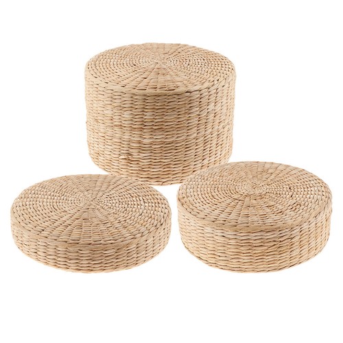 Natural japanese tatami seat - natural,